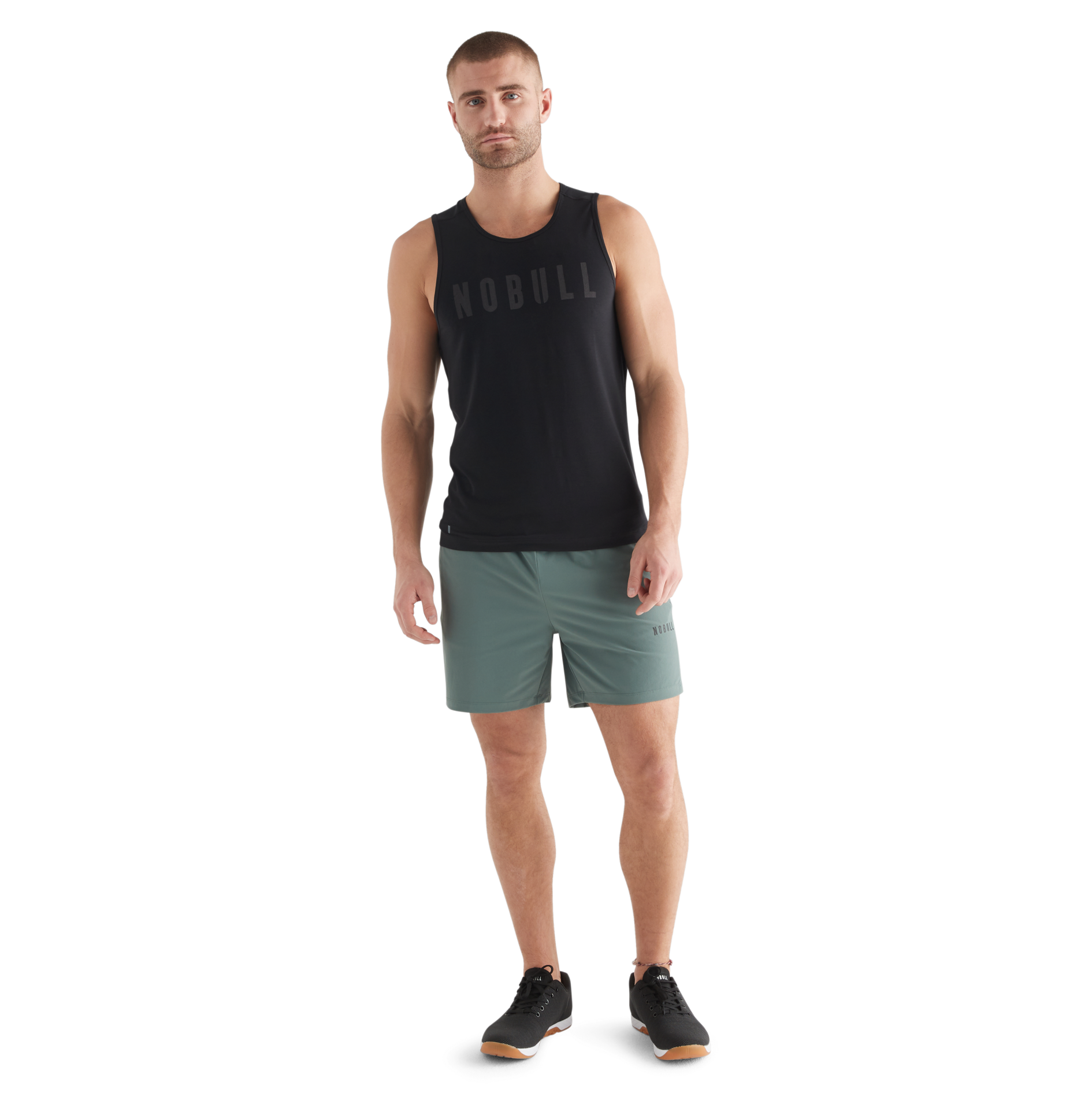 NOBULL Men's Workout Tank Top - Breathable & Lightweight Gym Shirt for CrossFit, Running & Training - Comfortable Athletic Performance Apparel