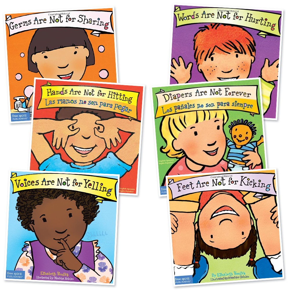 Bilingual Behavior Board Books for Toddlers - English & Spanish Learning for Kids - Perfect for Early Childhood Education & Home Teaching