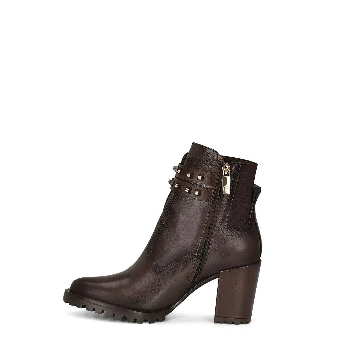 Women's Cuadra Chocolate Casual Fashion Cowhide Leather Ankle Boots - Comfortable & Stylish for Everyday Wear, Office, and Date Nights