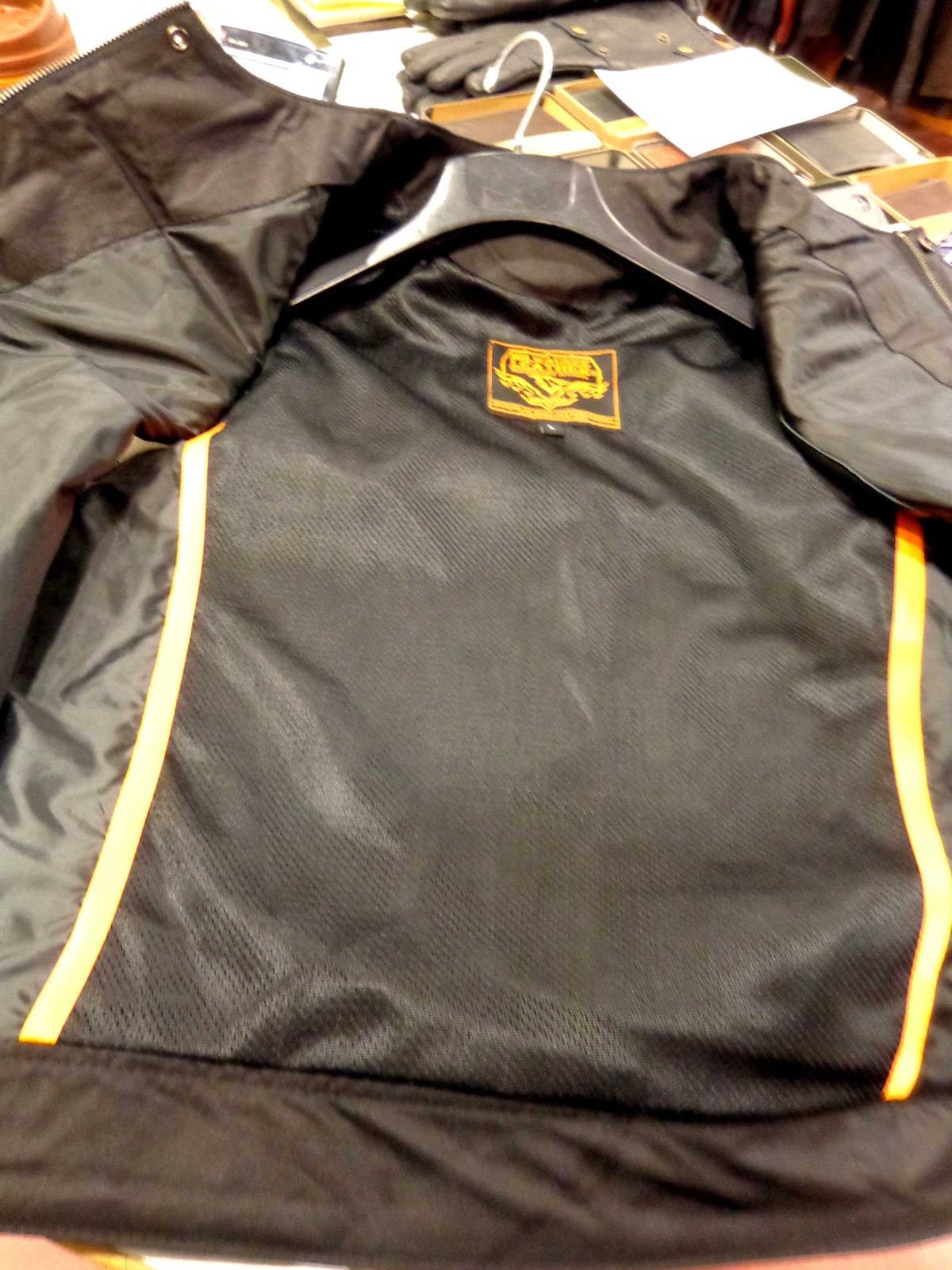 Men's Black Leather Motorcycle Vest with Side Lace & Patch Holder - 1 Panel Back Design for Riding & Biker Events (Size L) - Perfect for Harley Davidson Riders & Motorcycle Clubs