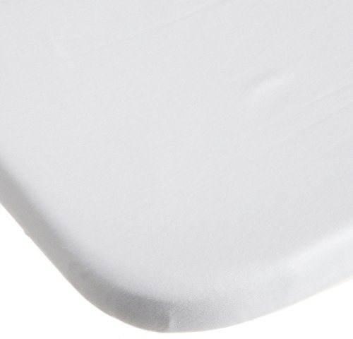 Carters Easy Fit Jersey Bassinet Fitted Sheet - Soft Cotton Crib Sheet for Newborns - Perfect for Nursery, Daycare & Travel - Ecru Color
