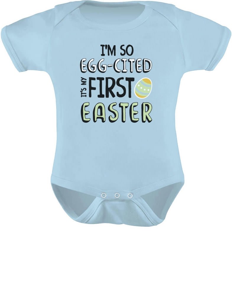 Funny Easter Bunny T-Shirt for Boys & Girls - Cute Infant & Toddler Kids Shirt for Easter Egg Hunt & Spring Celebrations