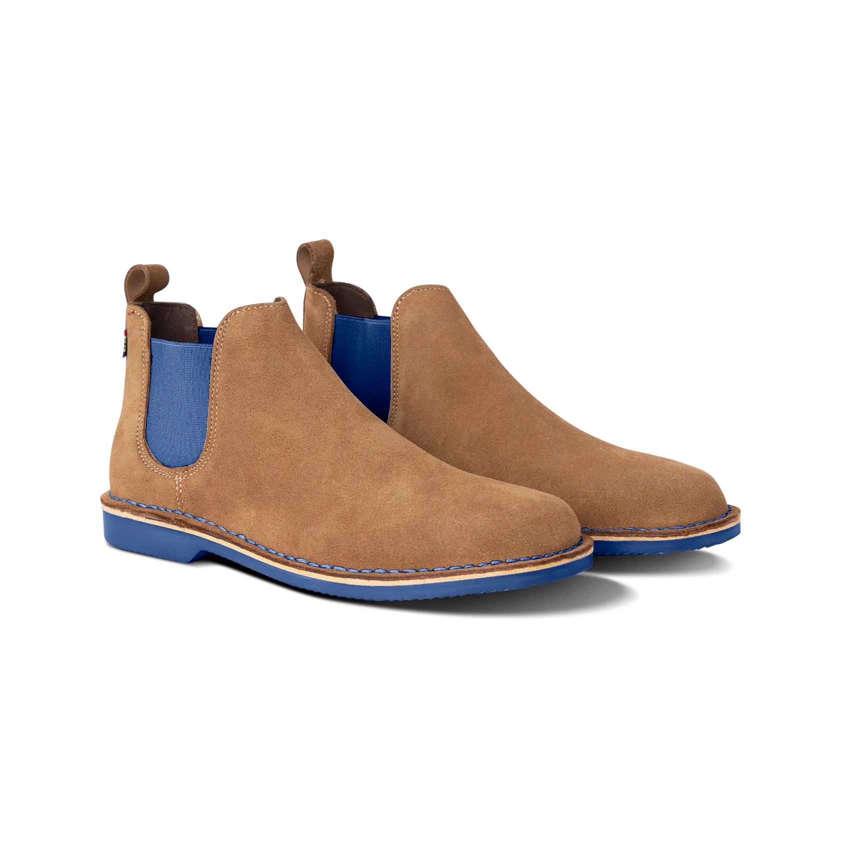 Men's Chelsea Boots J Bay with Blue Sole - Stylish & Comfortable Ankle Boots for Casual Wear, Work & Outdoor Activities