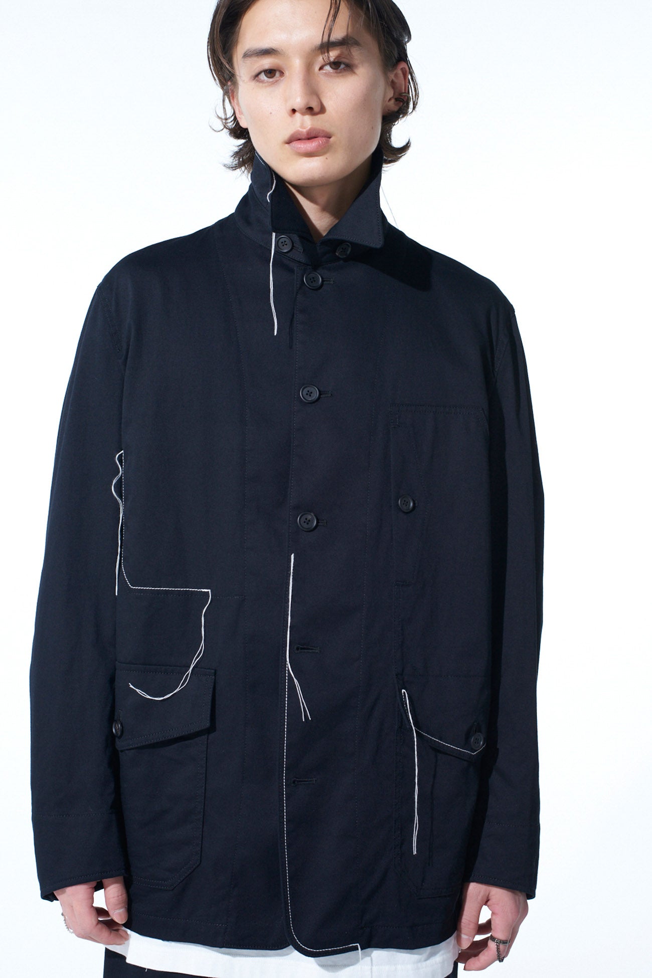 Premium Cotton Twill Coveralls with Color Stitching - Durable Workwear for Construction, Farming & Outdoor Activities