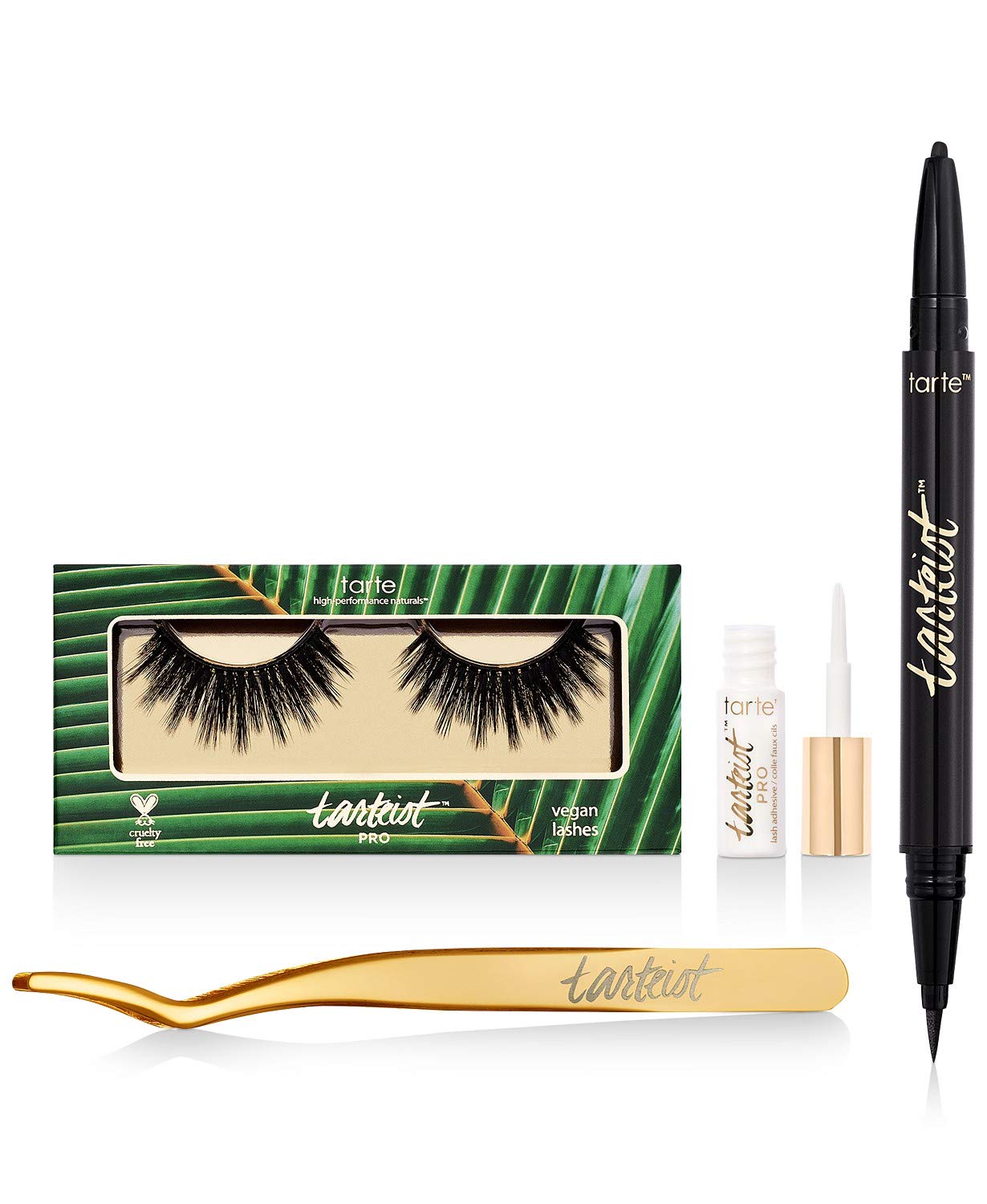 Tarte 4-Piece Sleigh All Day Lash Set - Volumizing Mascara & False Eyelashes Kit for Dramatic Eye Makeup | Perfect for Holiday Parties, Date Nights & Special Occasions