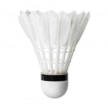PlantaZee 10-Pack Plastic Badminton Shuttlecocks - Durable White Featherless Birdies for Outdoor & Indoor Sports, Training, and Backyard Games