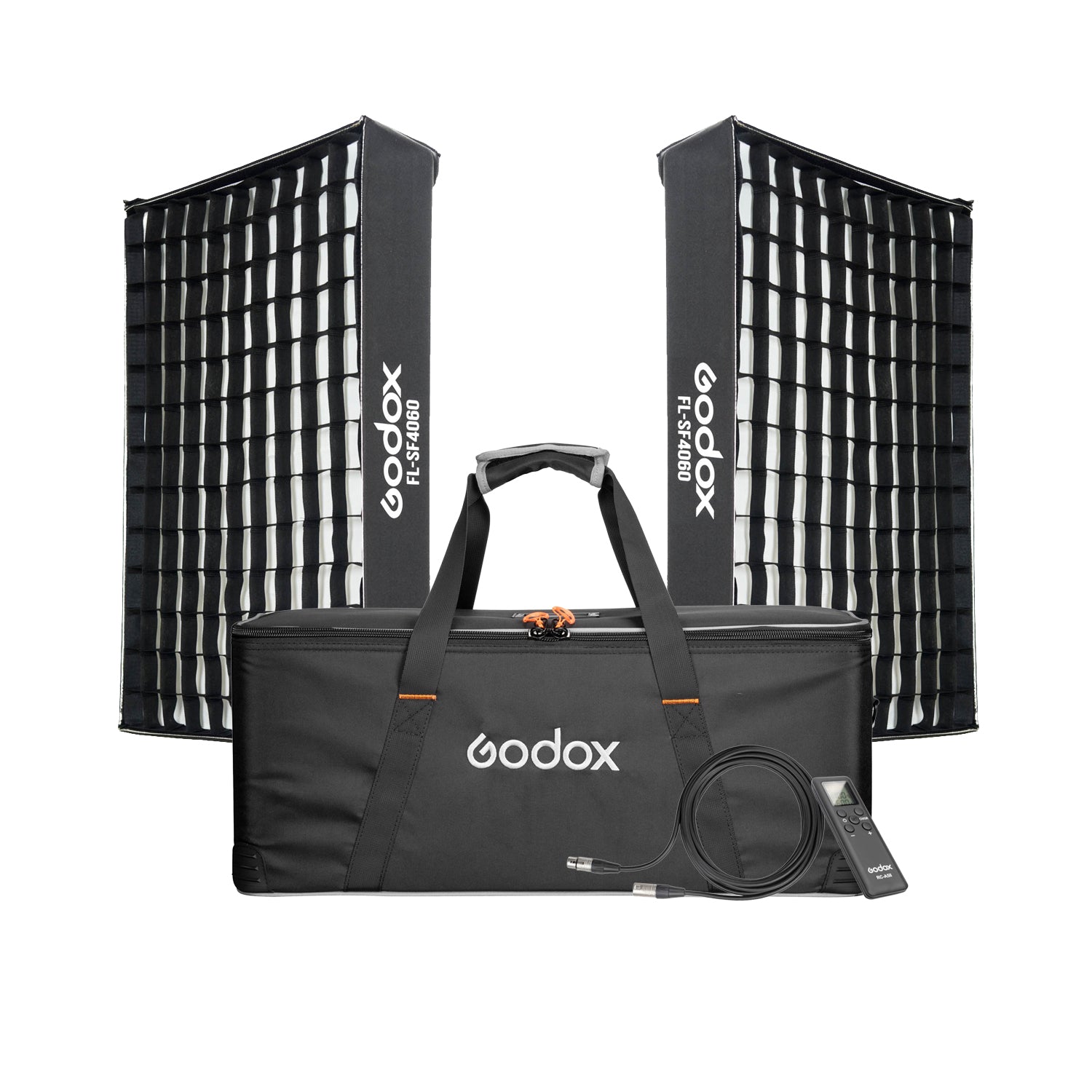 Godox FL100 Twin Flexible LED Lighting Kit - Professional Continuous Lighting for Photography & Videography - Perfect for Studio, YouTube, and Live Streaming