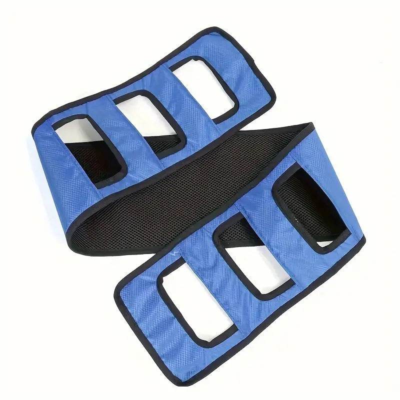 Elderly Patient Transfer Belt - Heavy Duty Mobility Aid with Handles for Safe Lifting & Moving - Ideal for Home Care, Hospitals & Nursing Facilities