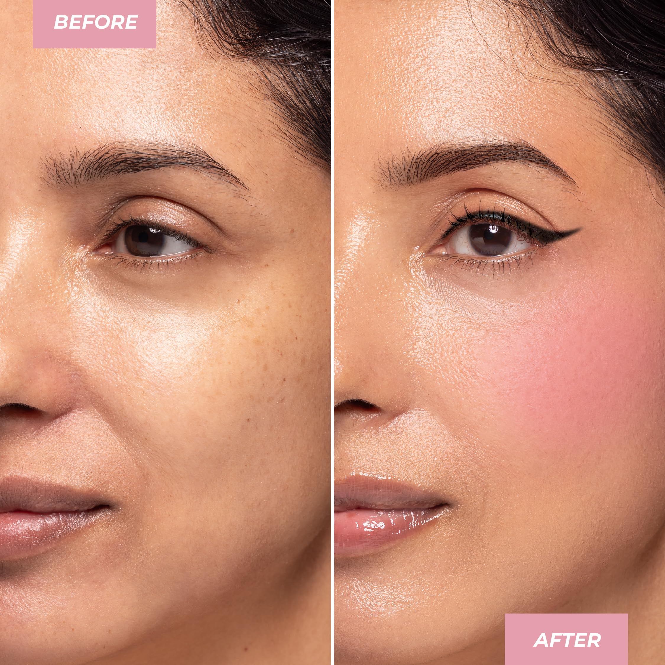 MCoBeauty Dream Liquid Dewy Blush - Cool Pink | Vegan & Cruelty-Free Cheek Tint for Fresh, Glowing Makeup | Perfect for Daytime Wear & Natural Looks