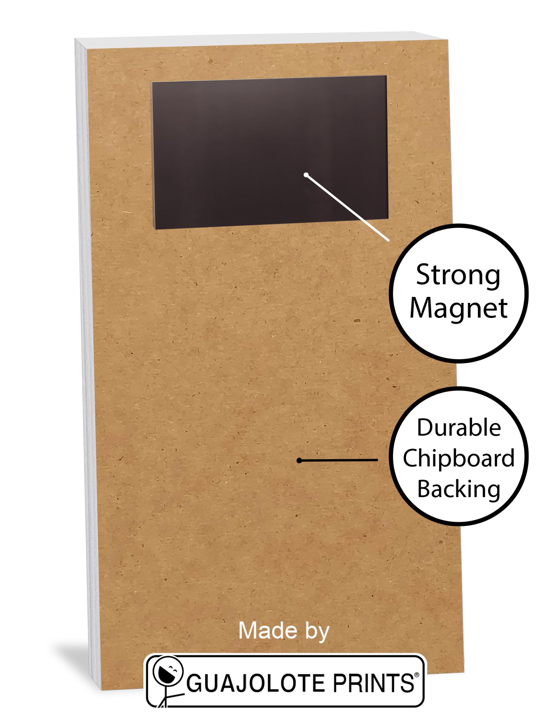 Funny Magnetic Grocery List - 4.25x7.5in for Kitchen & Fridge