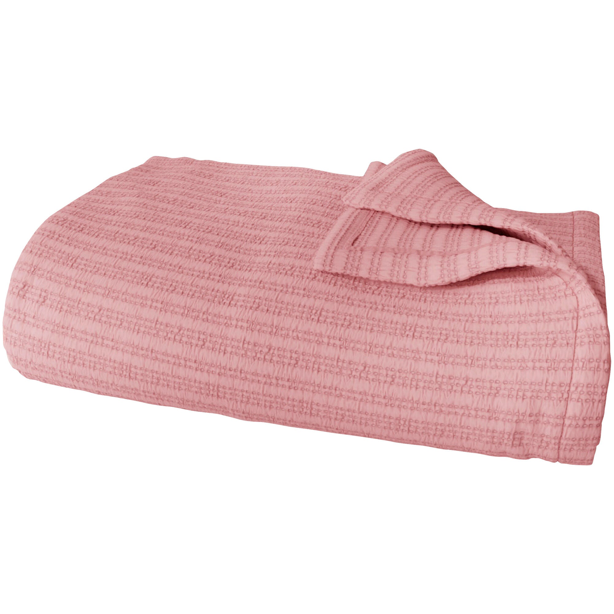 Soft & Breathable Everyday Cotton Coverlet - Lightweight Bedspread for All Seasons - Perfect for Bedroom, Guest Room, or Dorm Decor