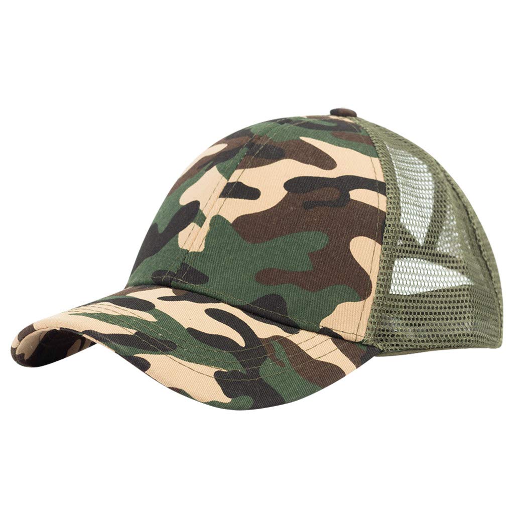 CKXZUI Mesh Sun Open Baseball Cap - Breathable Unisex Outdoor Sports Hat for Men & Women - Adjustable Solid Color Visor for Running, Hiking, Golf, Beach