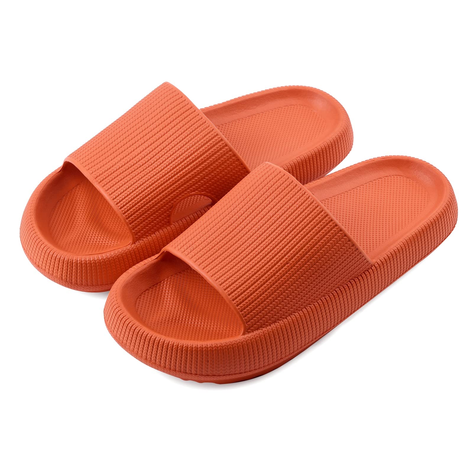 VONMAY Cloud Slides for Men and Women - Quick Drying Pillow Slippers with Non-Slip Thick Cushioned Sole - Comfortable Shower Sandals for Indoor, Outdoor, Pool, Beach & Spa Use