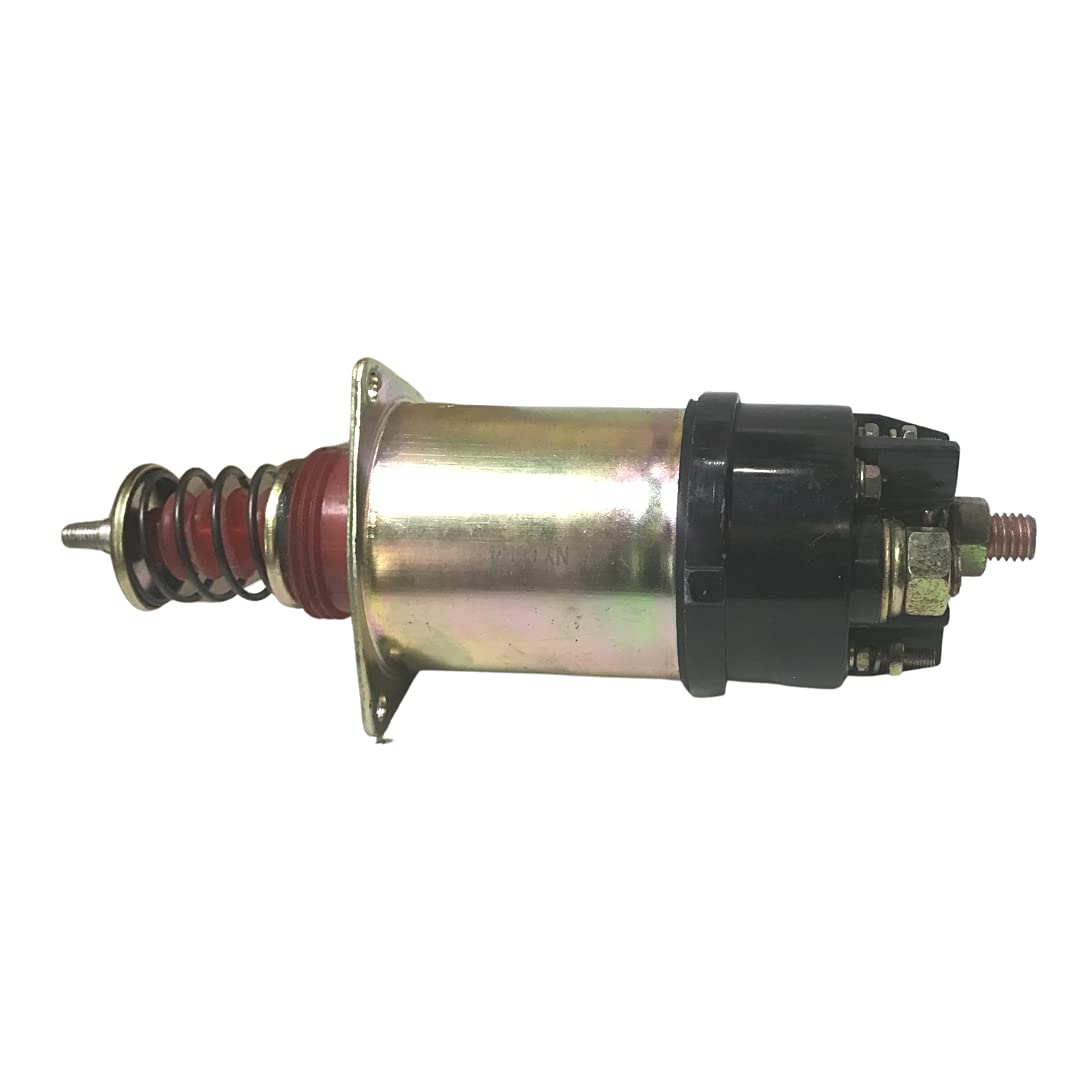 12V Solenoid Replacement for Delco 37MT Series DD Starters - Compatible with 1115618, 1115631, 1115651 - Perfect for Heavy-Duty Trucks, Marine & Industrial Equipment