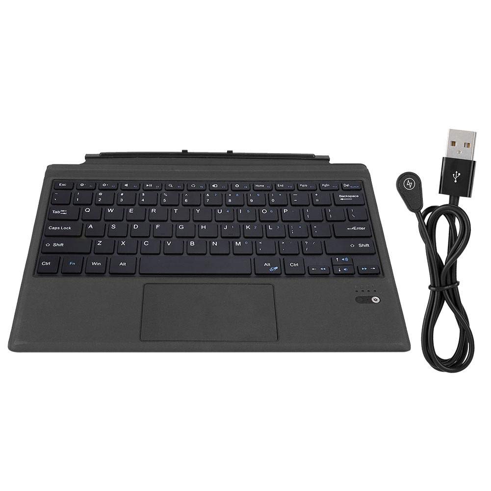 Bluetooth Wireless Magnetic Slim Keyboard for Microsoft Surface Pro 3/4/5 - Ultra Thin Design with Secure Magnetic Attachment | Compatible with Smartphones & Tablets | Perfect for Office Work, Travel & Mobile Productivity
