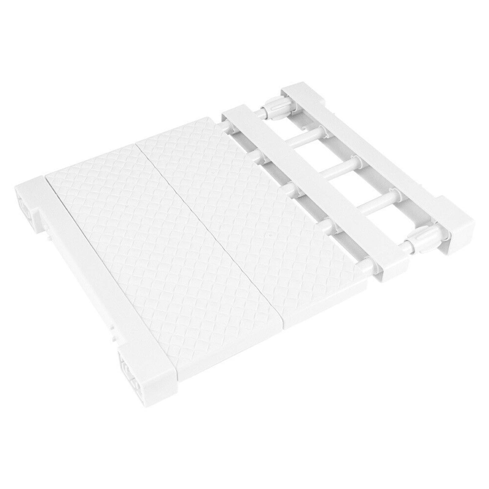 Eurobuy Expandable Kitchen Cabinet Organizer - Adjustable Shelf Divider for Pantry, Cupboard & Cabinet Storage - Perfect for Organizing Spices, Cans & Kitchen Supplies