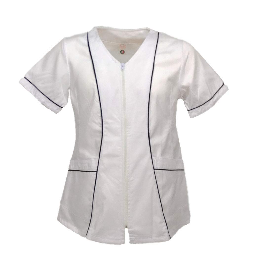 Stylish Women's Blouse for Aestheticians, Hairstylists, Nurses & Healthcare Workers - Comfortable & Professional Workwear for Clinics & Salons