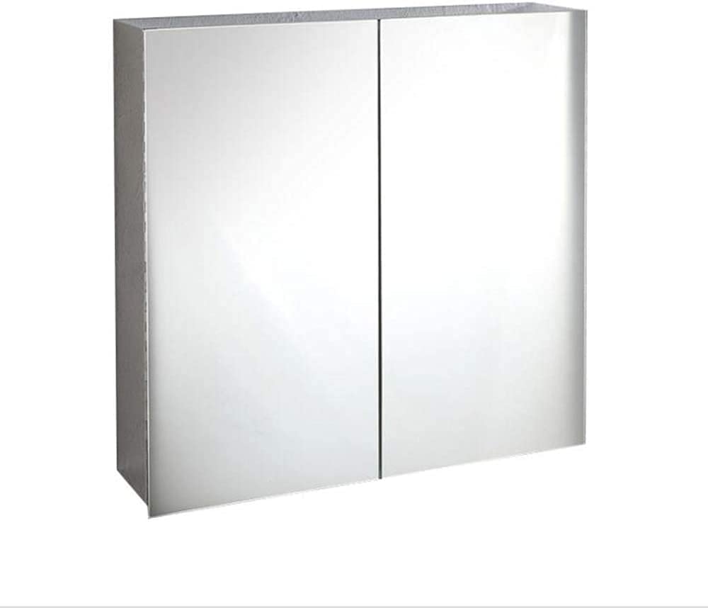 3-Tier Wall-Mounted Medicine Cabinet with Mirror - Thickened Bathroom Storage Organizer, 2-Door Space Saver for Toiletries & Cosmetics | Perfect for Small Bathrooms, Apartments & Vanity Organization