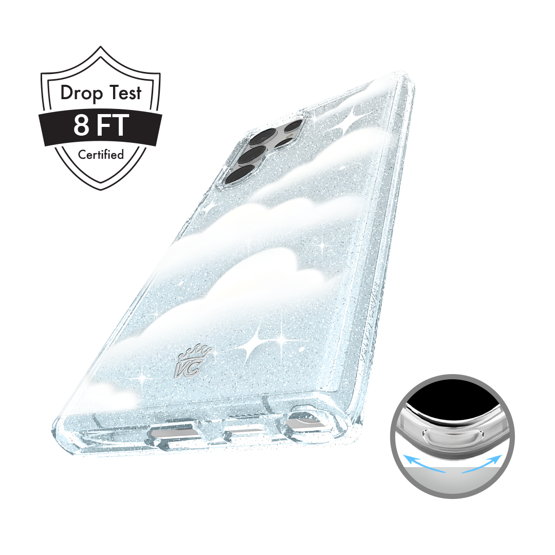 Stardust Galaxy Design Samsung Phone Case - Protective Cover for Samsung Galaxy Series | Perfect for Everyday Use, Travel & Style
