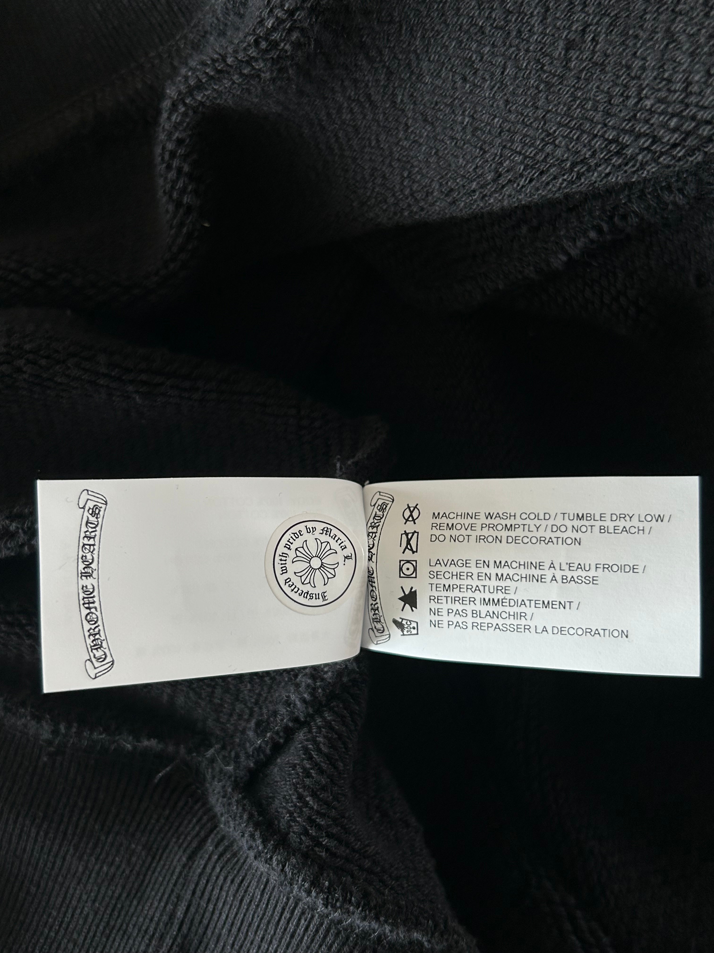 Chrome Hearts Black Triple Cross CH Logo Embroidered Sweater for Men & Women | Gothic Streetwear Fashion | Perfect for Concerts, Parties & Casual Outfits