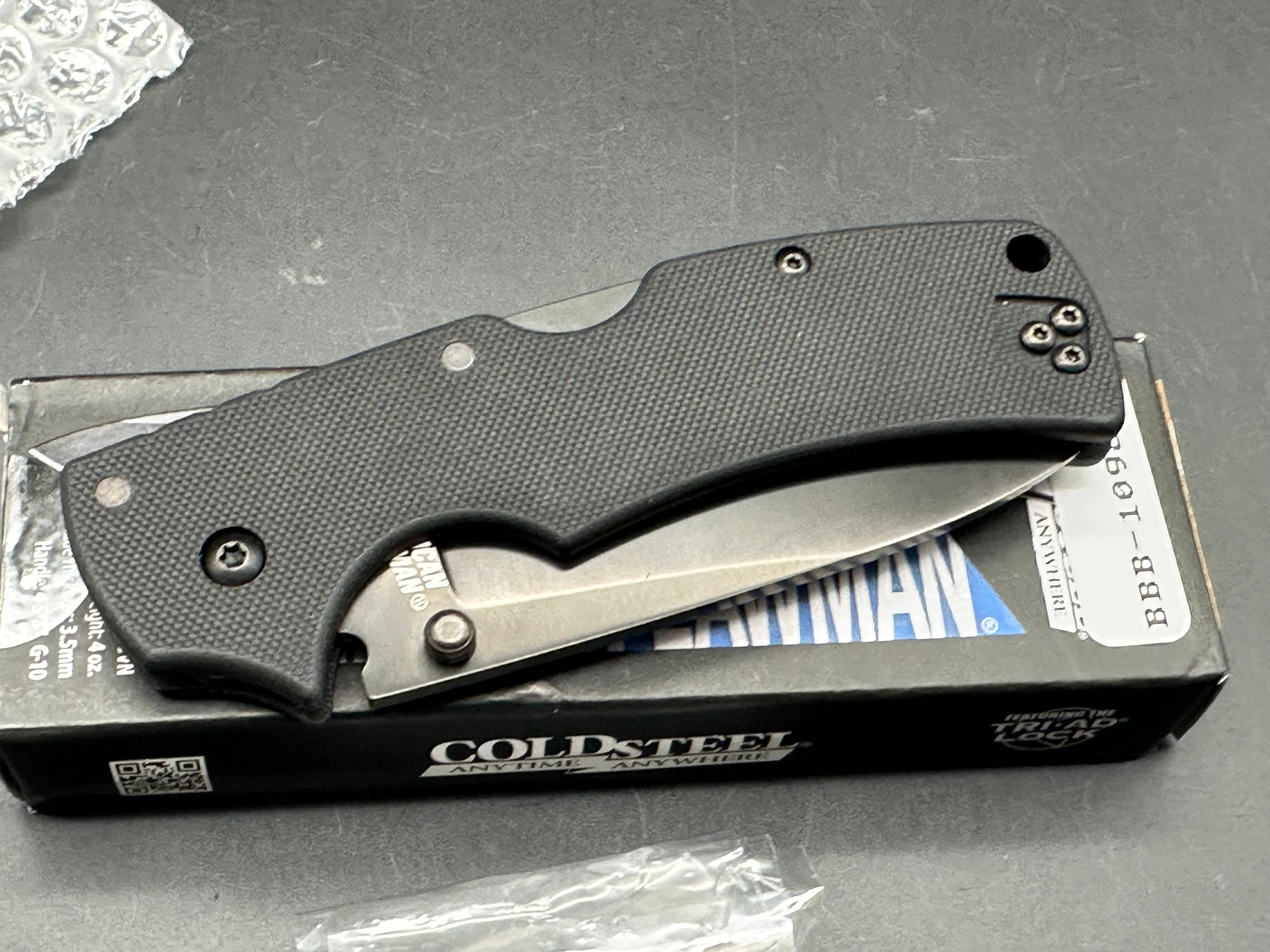 Cold Steel American Lawman Folding Knife - 3.5