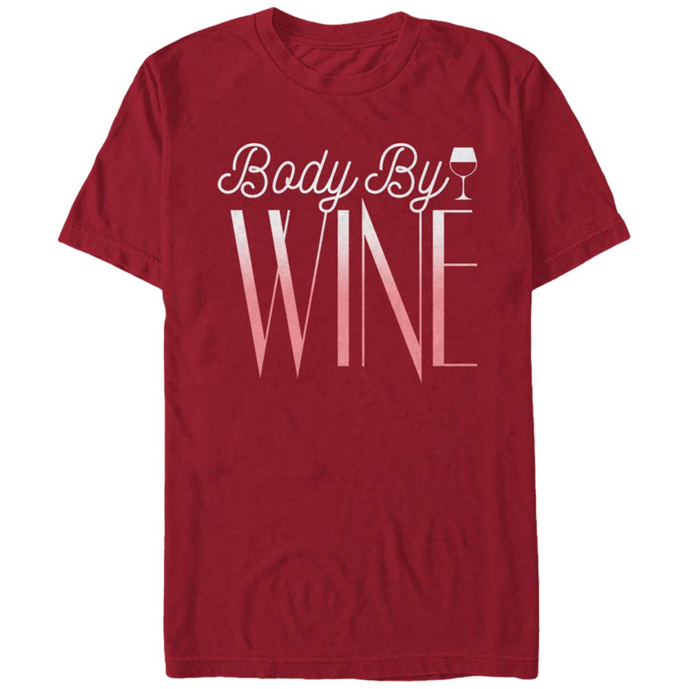 Women's Chin UP Body by Wine Boyfriend Tee - Stylish Casual T-Shirt for Everyday Wear | Perfect for Date Nights, Girls' Outings & Relaxing at Home