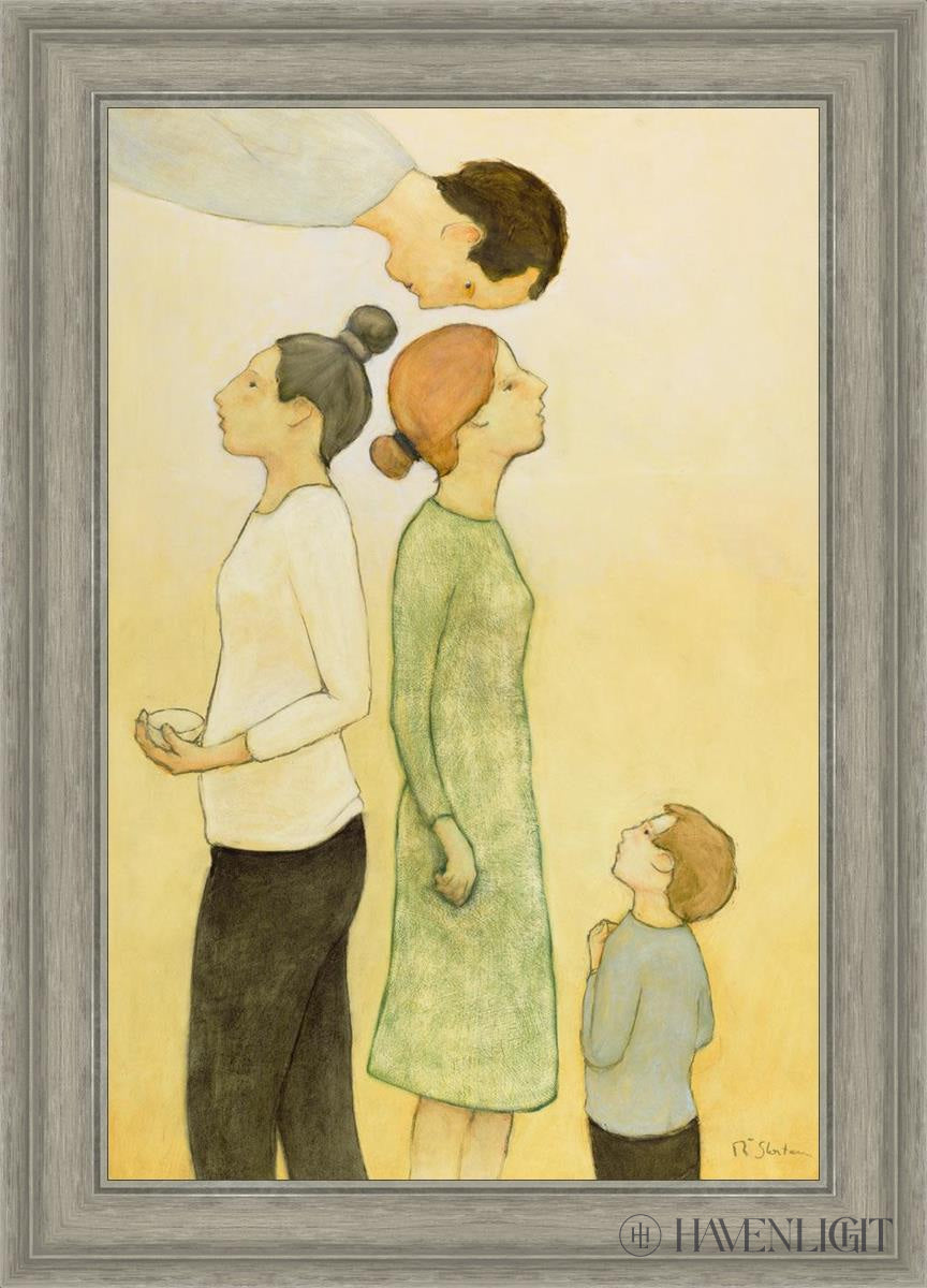 Duet Observed - Romantic Couple Painting by Rick Shorten | Perfect for Valentine's Day Gifts, Anniversary Presents & Home Decor