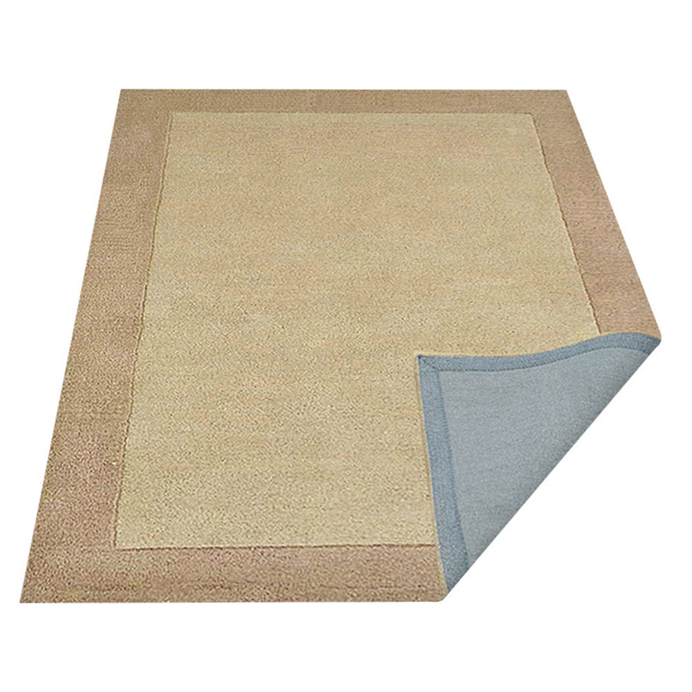 Premium Hand Tufted Wool Area Rug - Soft & Durable Non-Slip Living Room Carpet - Perfect for Bedroom, Nursery, or Office Decor