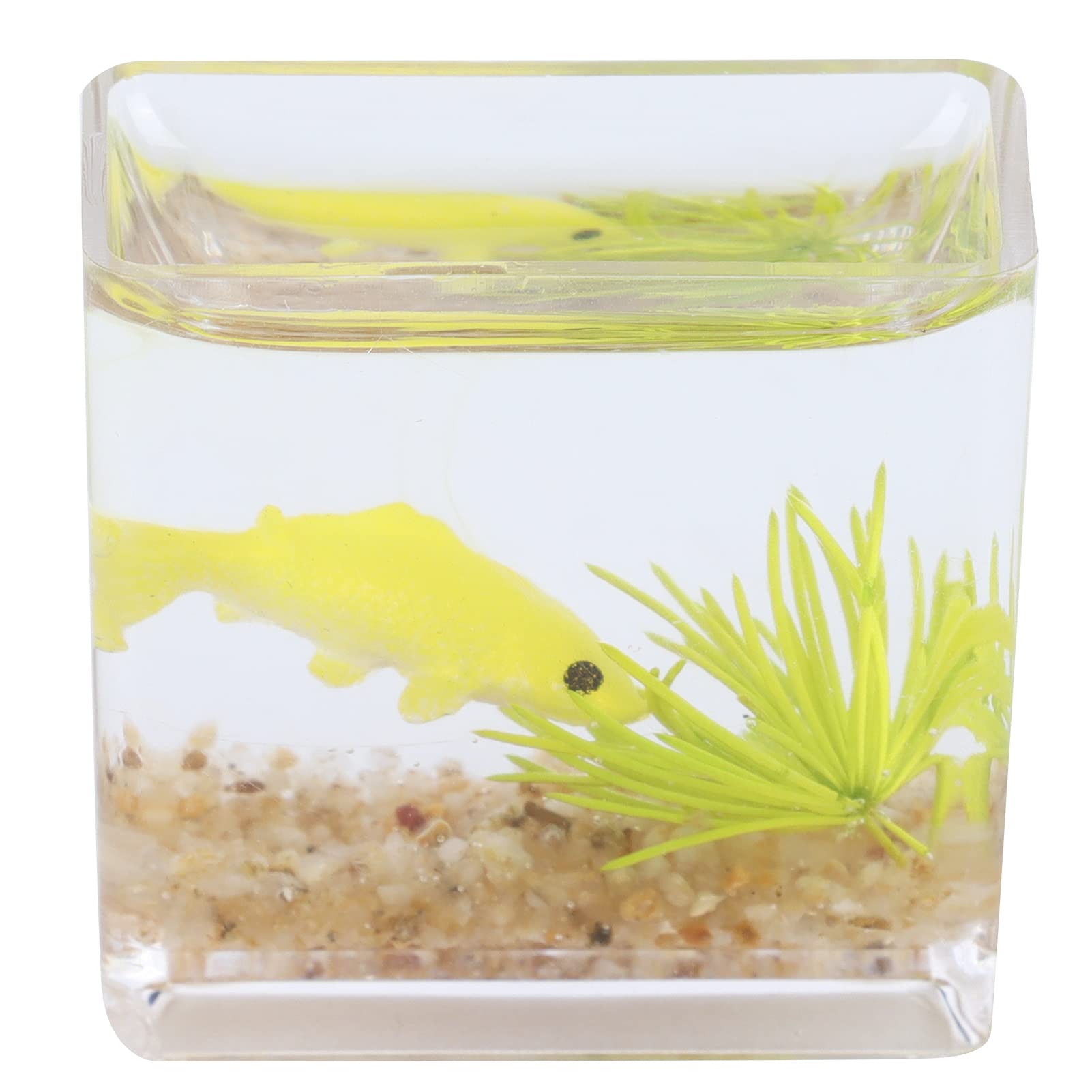 Tnfeeon 1:12 Scale Miniature Fish Bowl - Clear Glass Dollhouse Accessory for Realistic & Minimalist Decor | Perfect for Dollhouse Displays, Fairy Gardens & Miniature Scenes
