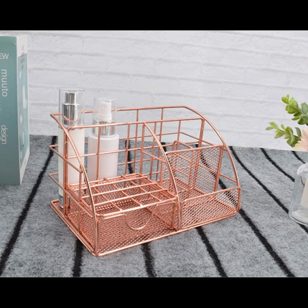 Multi-Functional Pen Holder & Office Organizer - Desktop Stationery Storage Rack for Pens, Documents & Letters - Perfect for Home Office, School & Workspace Organization