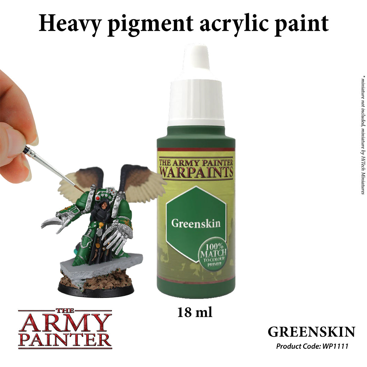 War Paints: Greenskin - High-Quality Fantasy Miniature Paint Set for Tabletop Gaming & Warhammer 40K - Perfect for Painting Orcs, Goblins & Fantasy Miniatures