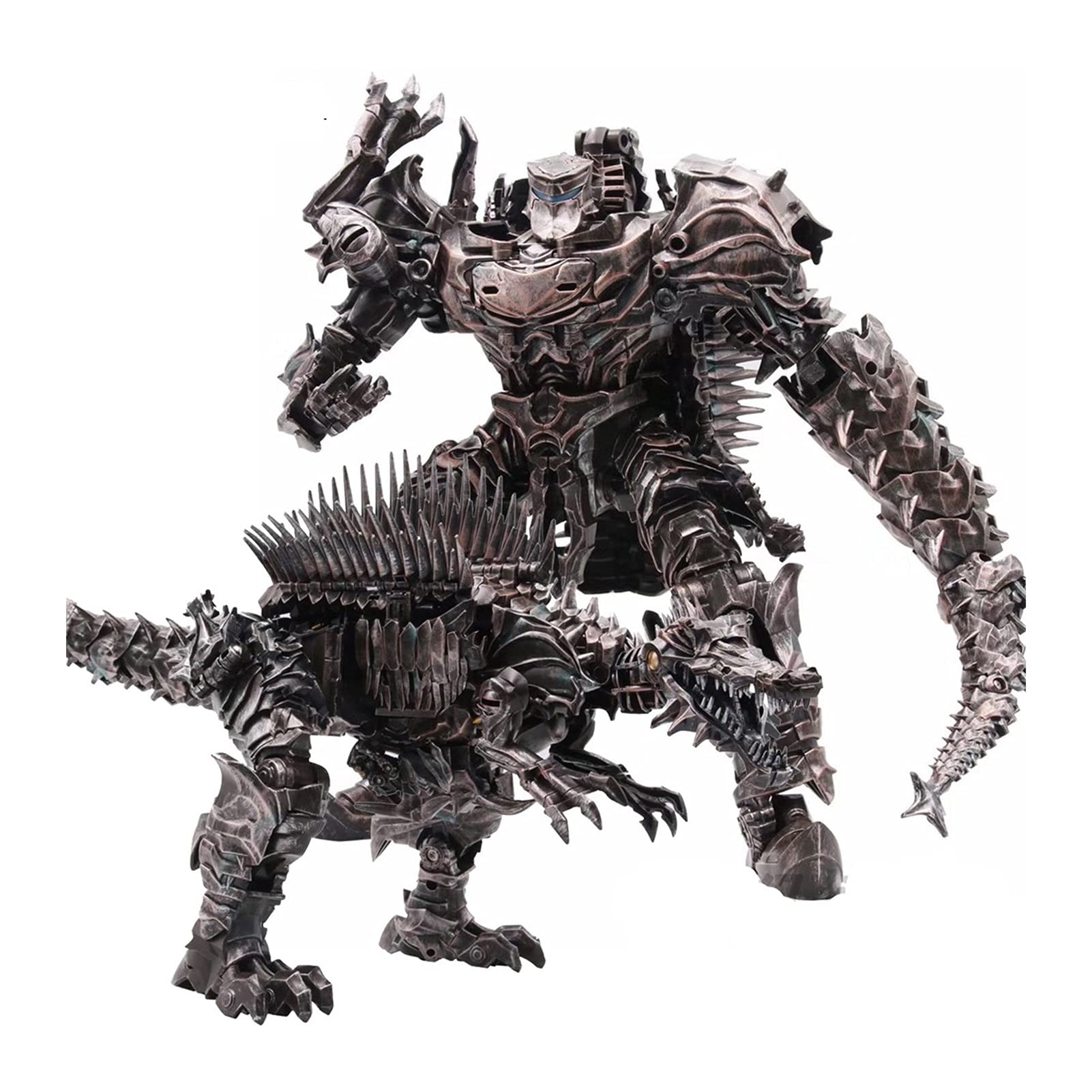 WJYLM Transformers Toys - KO Transformers Ancient Behemoths Scorn Dinosaur Leader Action Figure, Movable Robot Model Toy for Collectors | Perfect for Display, Play & Gifts