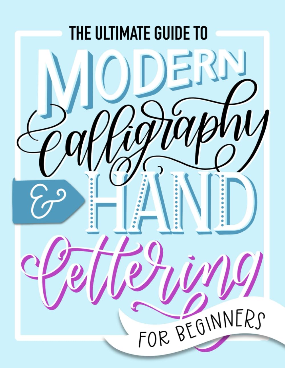 Modern Calligraphy & Hand Lettering Kit for Beginners - Complete Starter Set with Pens, Practice Sheets & Guide - Perfect for Wedding Invitations, DIY Crafts & Home Decor