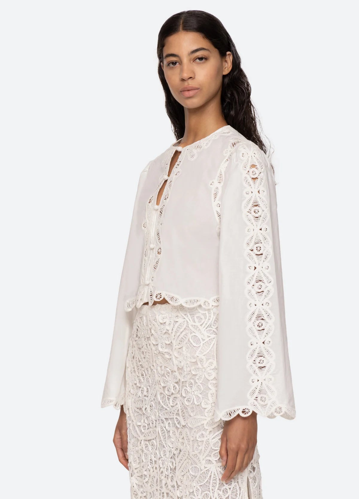 Elke Women's White Tops - Stylish & Comfortable Blouse for Casual Wear, Office, and Everyday Outfits