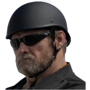 Twister T360 Beanie Fiberglass DOT Approved Reversible Helmet - Lightweight Motorcycle Helmet for Men & Women - Perfect for Cruiser, Scooter, and Street Bike Riders