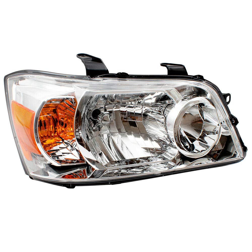 2006 Toyota Highlander Hybrid Halogen Headlight & Parking Lamp Replacement - Durable Bright White Light for Night Driving & Safety