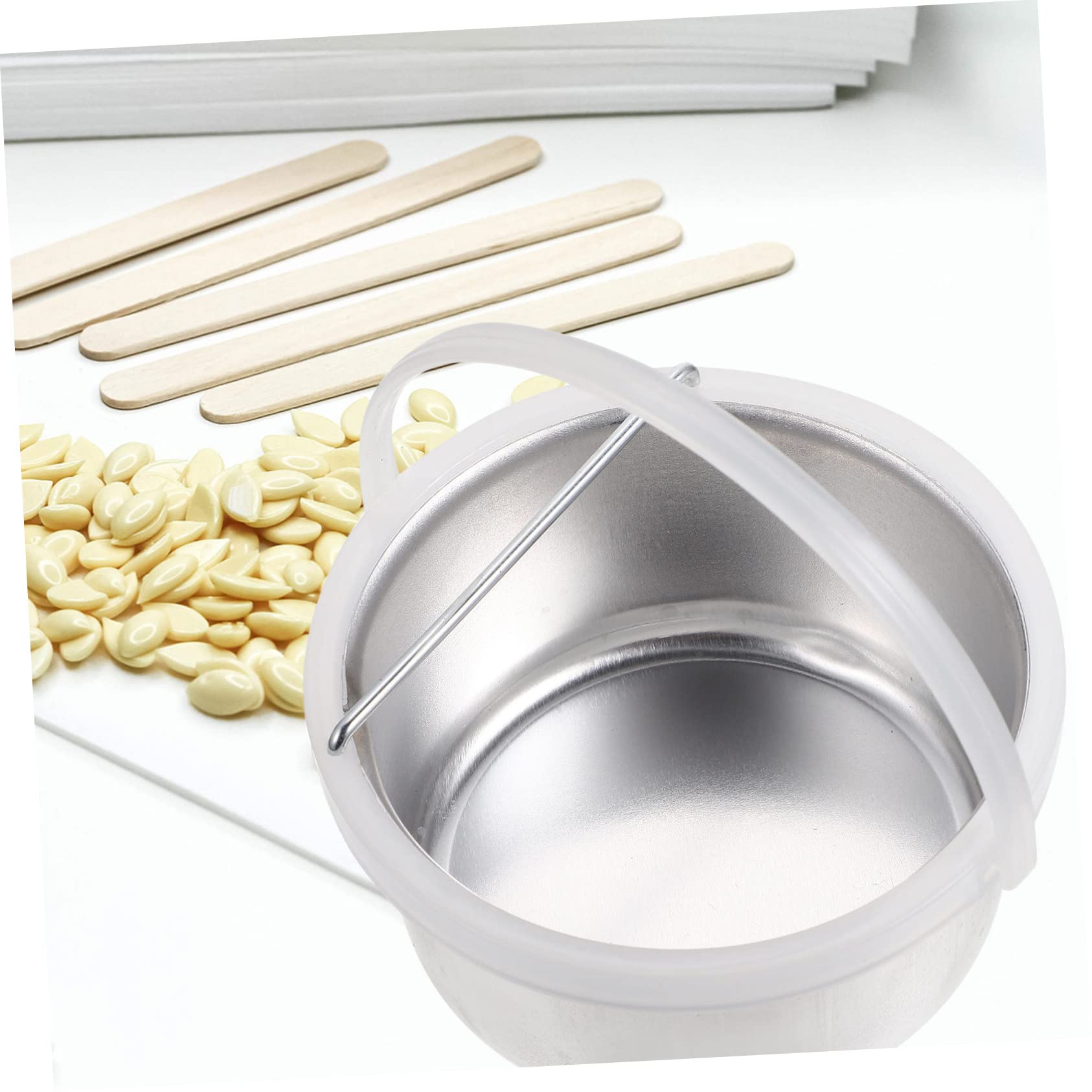 Phenofice Wax Warmer Inner Pot Replacement - Durable Aluminum Wax Melting Container for Easy Peeling | Wax Warmer Accessories for Home Spa & Hair Removal