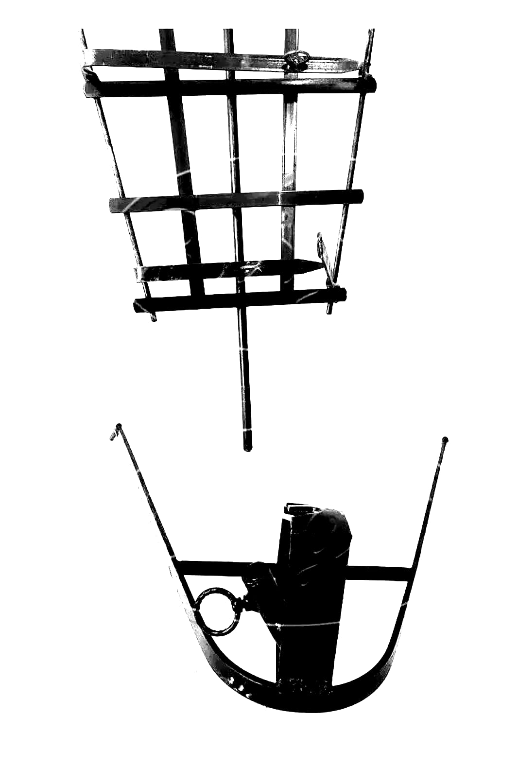 Premium Argentina Grill - Asador Cruz de Hierro Iron BBQ Grill for Outdoor Cooking | Small Size Parrilla Argentina for Backyard, Camping & Patio Parties