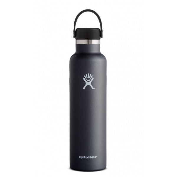 Hydro Flask Standard Mouth Water Bottle with Flex Cap - 24 oz Insulated Stainless Steel for Hiking, Gym & Outdoor Activities