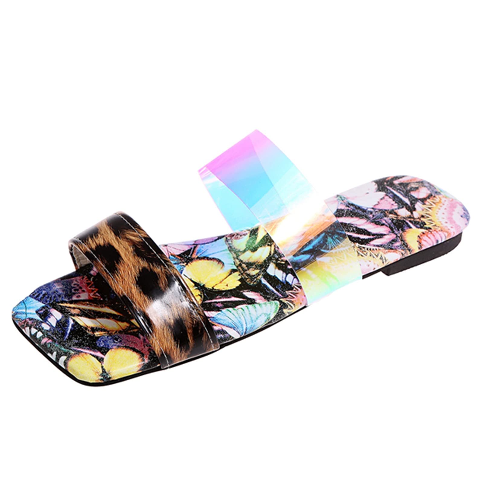 AYASO Women's Slip-On Mule Slippers - Breathable Summer House Shoes with Arch Support - Comfortable Indoor/Outdoor Slides for Women - Perfect for Home, Beach, and Casual Wear