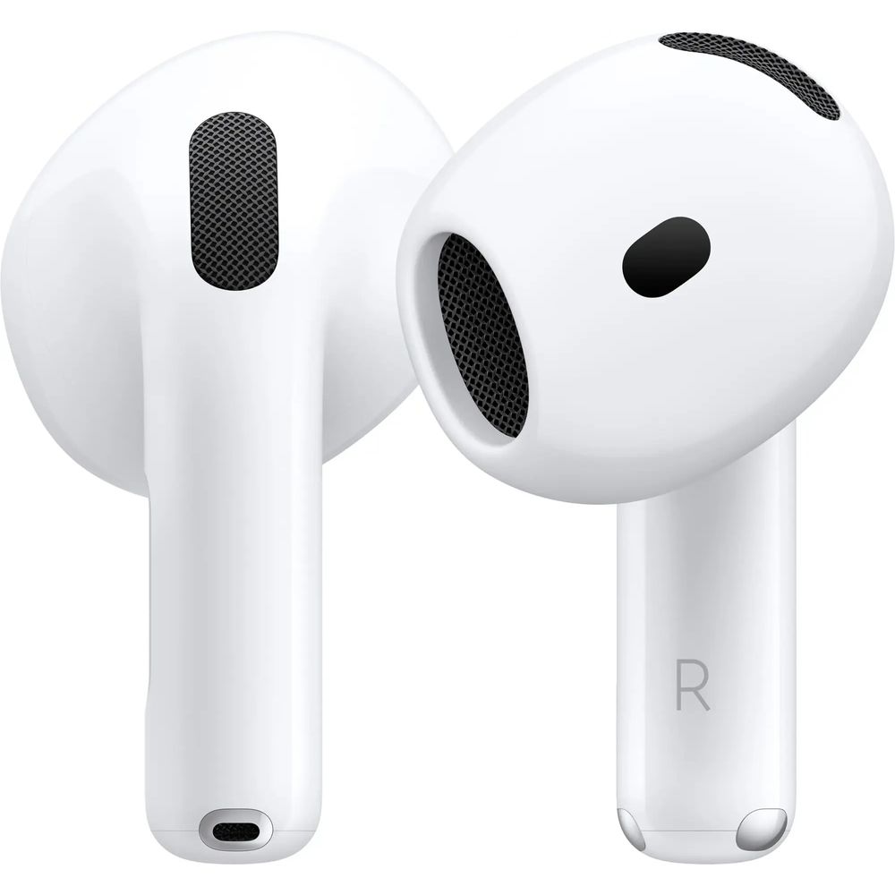 Apple AirPods 4 White Wireless Earbuds with Lightning Charging Case - MXP93LL/A - Perfect for Workouts, Commuting & Hands-Free Calls
