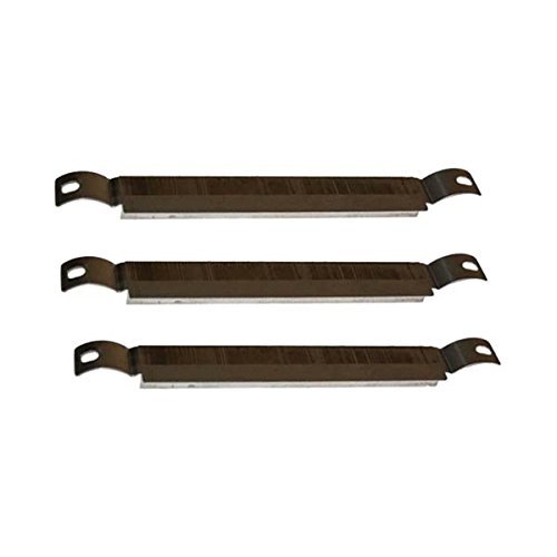 Charbroil BBQ Gas Grill Repair Kit - 3 Stainless Steel Burners, Heat Plates & Crossover Tubes - Compatible with Models 463441312, 463320109, 463320110, 463470109 - Perfect for Outdoor Grilling & Backyard BBQ Parties