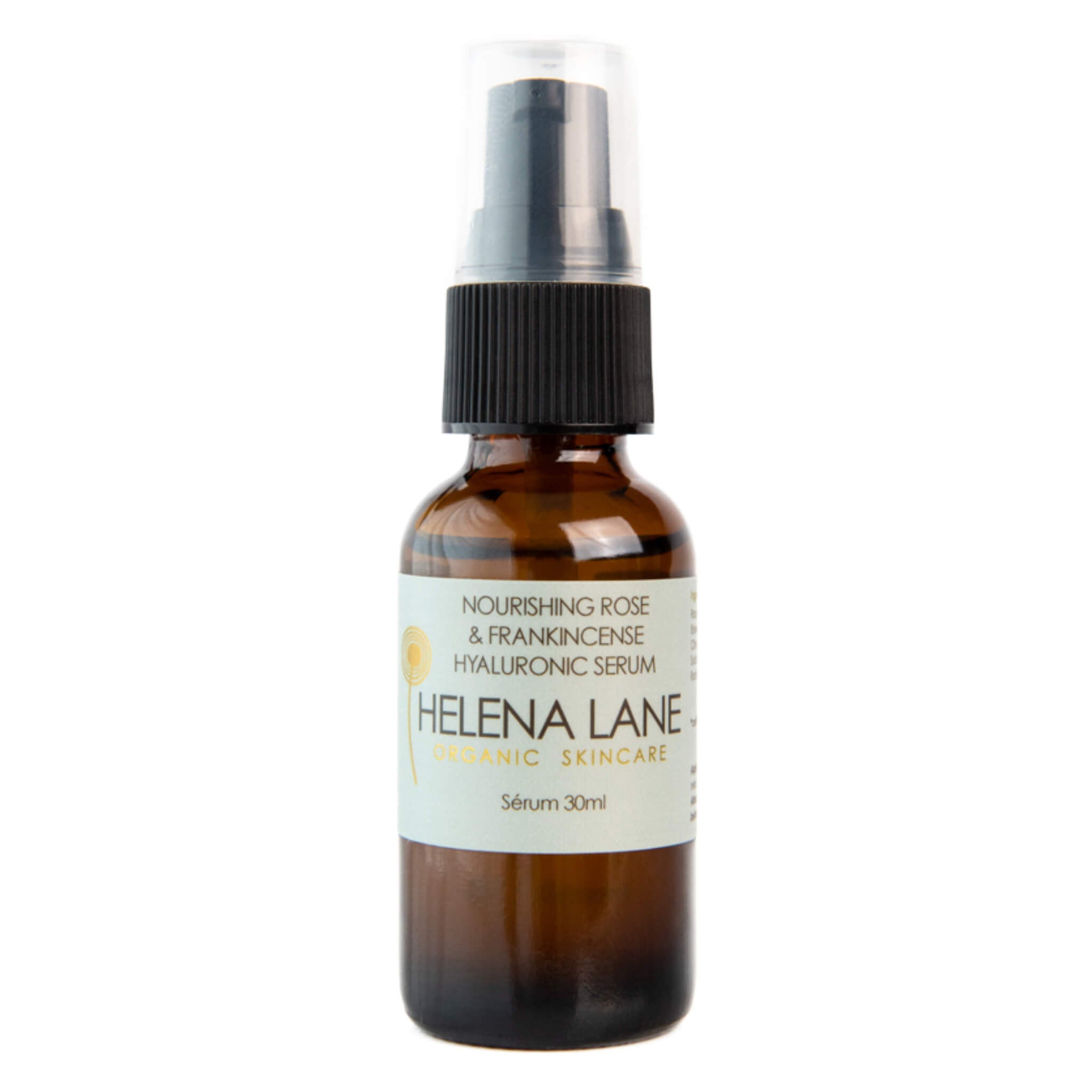 Nourishing Rose & Frankincense Hyaluronic Acid Serum for Face - Anti-Aging Hydrating Facial Treatment for Dry Skin, Wrinkles & Fine Lines | Day & Night Skincare Routine