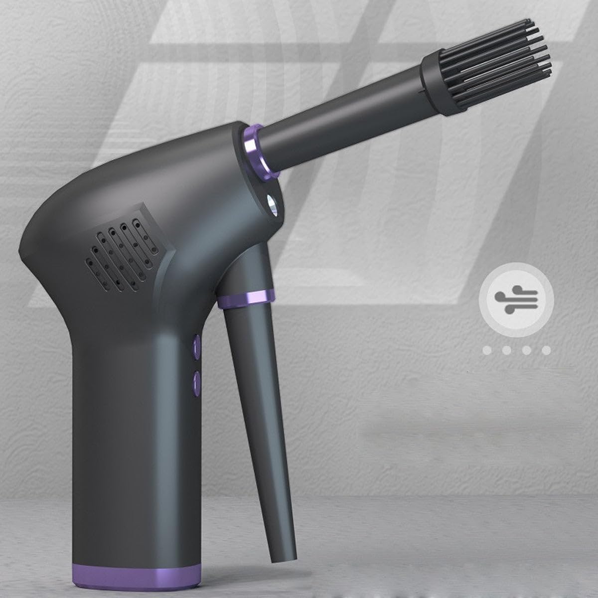 Eco-Friendly Reusable Compressed Air Duster - No Chemical Fill, Cordless Electric Air Blower for Electronics, PC, Keyboard & Camera Cleaning