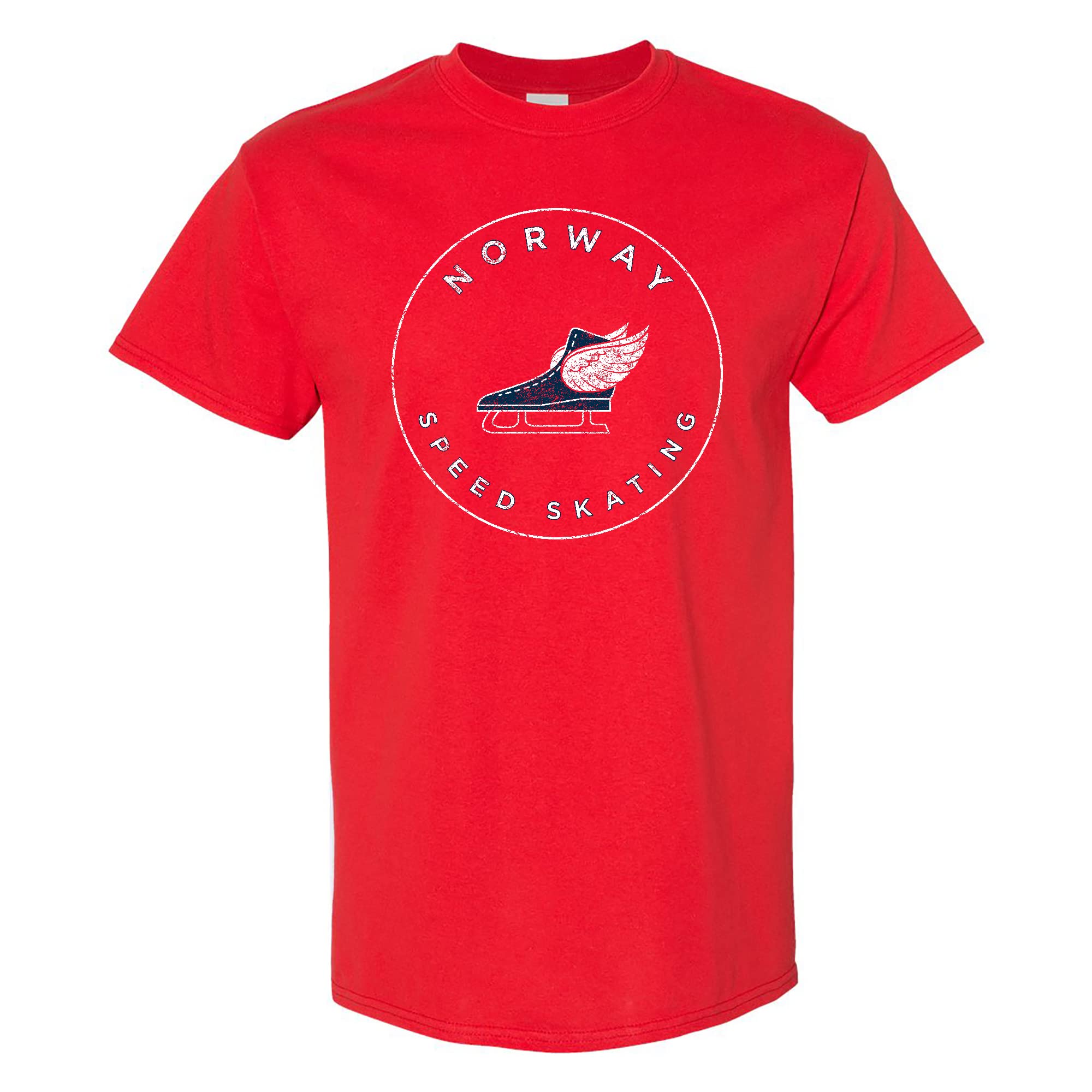 Speed Skating Winter Games T-Shirt for Men & Women - Athletic Ice Skating Apparel for Training & Competition - Perfect for Fans, Athletes & Cold Weather Sports