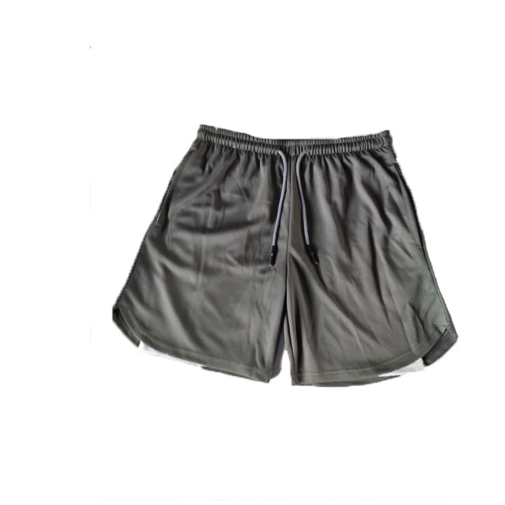 ChyJoey Men's 2-in-1 Running Shorts with Liner - Quick Dry Lightweight Athletic Workout Shorts for Training, Cycling & Gym - Built-in Pocket for Convenience (Perfect for Jogging, Hiking & Outdoor Sports)