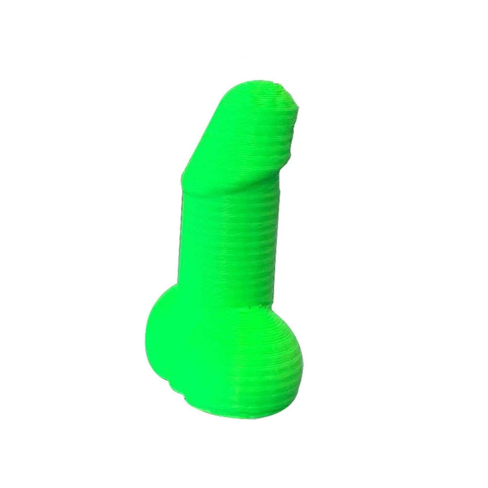 Funny Prank Car Tire Valve Caps - Glow in The Dark Penis-Shaped Stem Covers for Cars, Trucks, Motorcycles & Bikes (1pc, Green) - Perfect for Bachelorette Parties, Gag Gifts & Practical Jokes