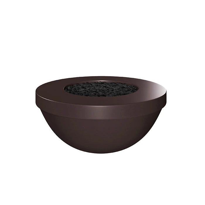 Aura Round Fire Pit - Outdoor Wood Burning Fire Pit for Backyard, Patio, and Camping | Durable Steel Design with Spark Screen | Perfect for Gatherings, S'mores, and Ambiance