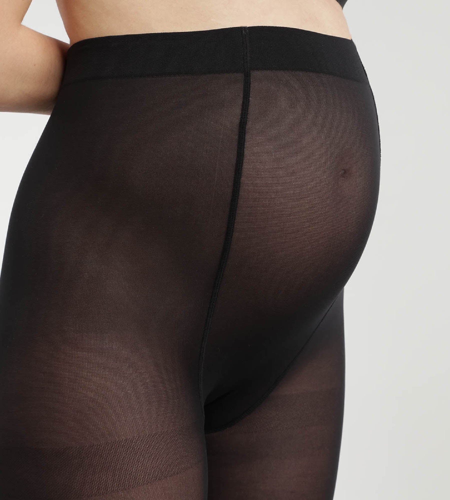 Opaque Maternity Tights with Ultra Stretchable Waistband - Dim Style Mama - Perfect for Pregnancy Comfort & Postpartum Support