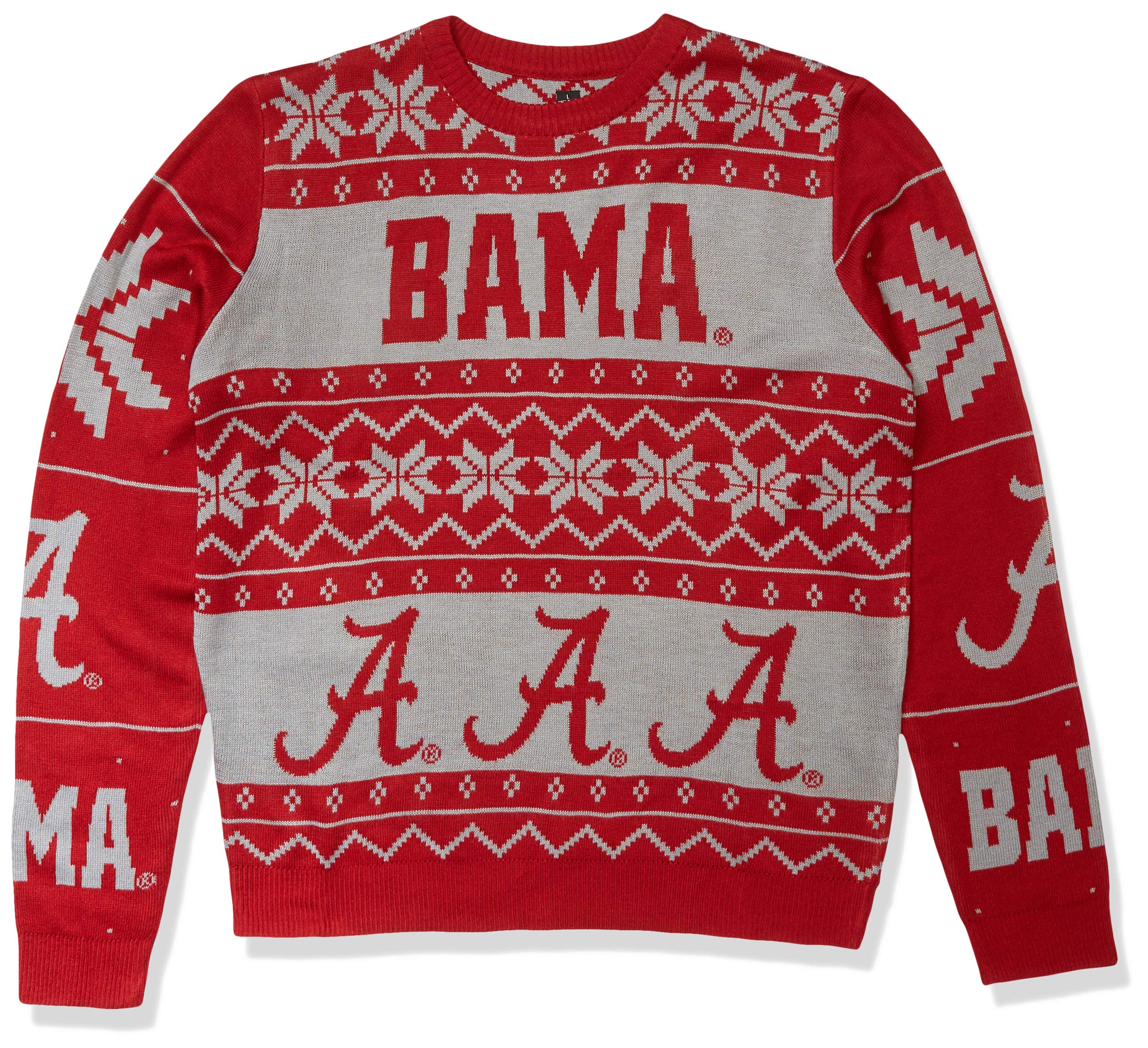 FOCO NCAA Men's Ugly Christmas Sweater - Officially Licensed College Team Holiday Sweater for Parties & Festive Gatherings